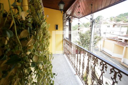 Varanda da Sala de casa à venda com 3 quartos, 125m² em Taquara, Rio de Janeiro