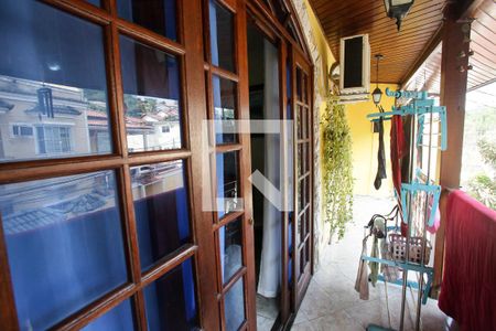 Varanda da Sala de casa à venda com 3 quartos, 125m² em Taquara, Rio de Janeiro