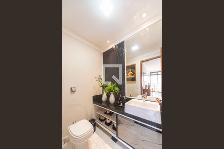 Lavabo de apartamento à venda com 3 quartos, 144m² em Vila Assunção, Santo André