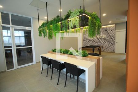 Área comum de kitnet/studio para alugar com 1 quarto, 27m² em Belenzinho, São Paulo