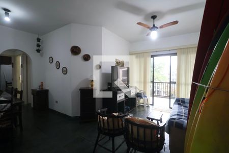 Sala de apartamento para alugar com 2 quartos, 78m² em Vila Luis Antonio, Guarujá