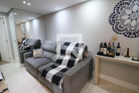 Sala de apartamento à venda com 2 quartos, 54m² em Vila Osasco, Osasco