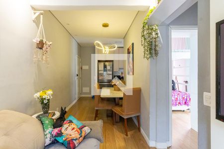 Sala de apartamento à venda com 2 quartos, 62m² em Vila Esperança, São Paulo