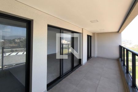 Sacada/Sala de apartamento à venda com 3 quartos, 141m² em Jardim Campos Elisios, Jundiaí