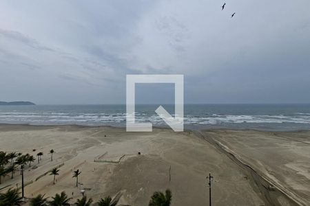 Vista da Sacada da Sala de apartamento para alugar com 3 quartos, 95m² em Guilhermina, Praia Grande
