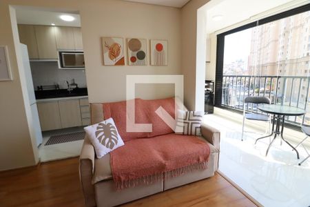Sala de apartamento à venda com 2 quartos, 48m² em Vila Yolanda, Osasco