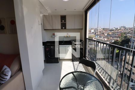 Varanda gourmet de apartamento à venda com 2 quartos, 48m² em Vila Yolanda, Osasco
