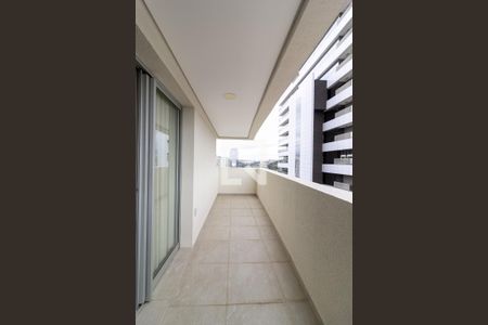 Varanda da Sala de apartamento à venda com 1 quarto, 60m² em Santo Amaro, São Paulo