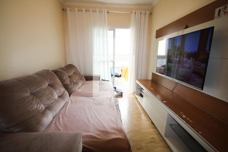 Sala de apartamento para alugar com 2 quartos, 75m² em Aviação, Praia Grande