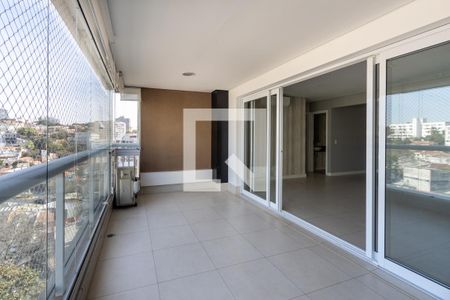 Varanda da Sala de apartamento à venda com 3 quartos, 110m² em Vila Ipojuca, São Paulo