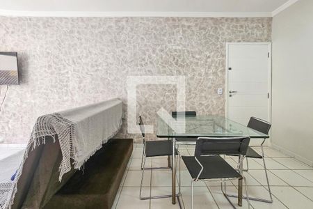 Sala de apartamento para alugar com 2 quartos, 70m² em Portal Guaruja, Guarujá