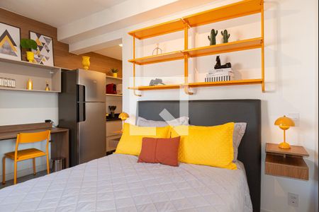 Sala/Quarto de kitnet/studio para alugar com 1 quarto, 26m² em Consolação, São Paulo