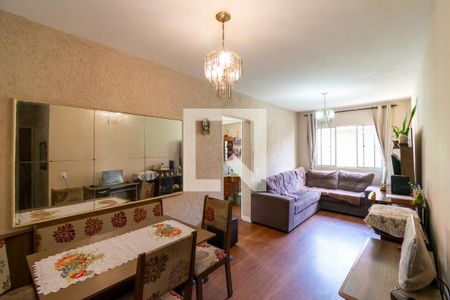 Sala de apartamento à venda com 2 quartos, 53m² em Vila Campestre, São Paulo