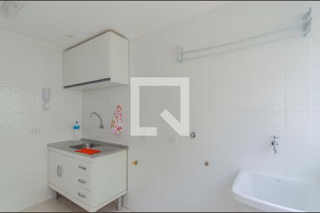 Cozinha e Área de Serviço de kitnet/studio à venda com 1 quarto, 32m² em Vila Mariana, São Paulo