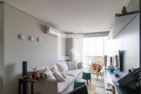 Sala de apartamento para alugar com 1 quarto, 56m² em Bom Retiro, São Paulo