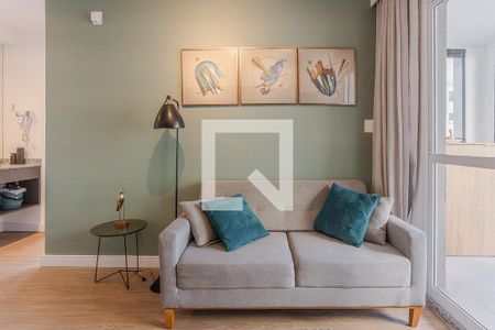 Sala de apartamento para alugar com 1 quarto, 31m² em Pinheiros, São Paulo