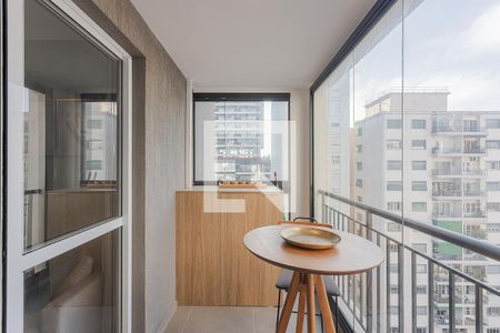 Varanda de apartamento para alugar com 1 quarto, 31m² em Pinheiros, São Paulo