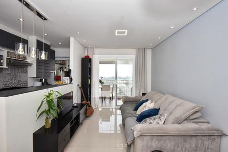 Sala de apartamento para alugar com 1 quarto, 45m² em Fazenda Morumbi, São Paulo
