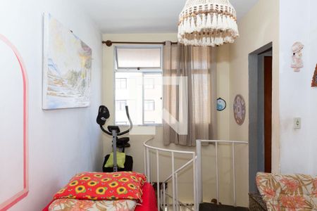 Sala de apartamento à venda com 3 quartos, 79m² em Grajaú, Belo Horizonte