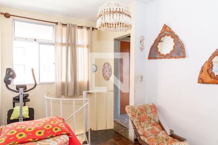 Sala de apartamento à venda com 3 quartos, 79m² em Grajaú, Belo Horizonte