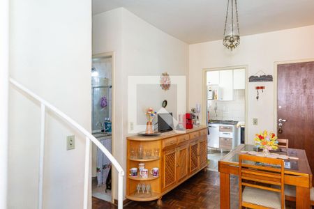 Sala de apartamento à venda com 3 quartos, 79m² em Grajaú, Belo Horizonte