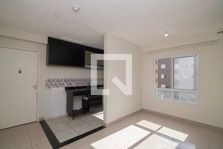 Sala de apartamento para alugar com 2 quartos, 41m² em Chácaras de Recreio 2000, Hortolândia