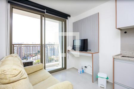 Sala de apartamento para alugar com 1 quarto, 33m² em Campo Belo, São Paulo