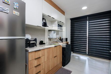 Sala/Cozinha de apartamento para alugar com 1 quarto, 33m² em Campo Belo, São Paulo