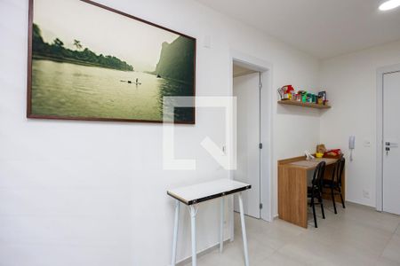 Sala/Cozinha de apartamento para alugar com 1 quarto, 33m² em Campo Belo, São Paulo