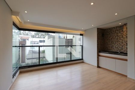 Varanda Gourmet de apartamento à venda com 2 quartos, 86m² em Jardim Bela Vista, Santo André