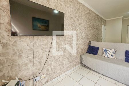Sala de apartamento para alugar com 2 quartos, 85m² em Portal Guaruja, Guarujá