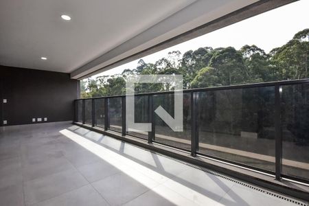Varanda de apartamento para alugar com 3 quartos, 142m² em Jardim Fonte do Morumbi, São Paulo