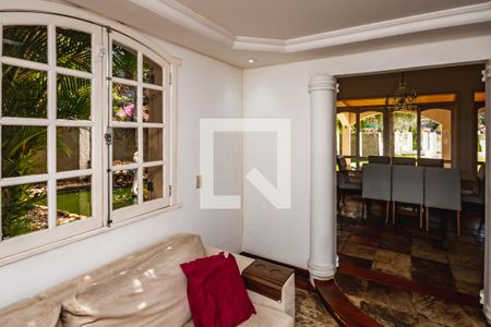 Sala de casa à venda com 3 quartos, 1450m² em Garças, Belo Horizonte