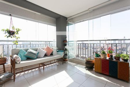 Varanda gourmet de apartamento para alugar com 3 quartos, 94m² em Chácara Santo Antônio (zona Leste), São Paulo