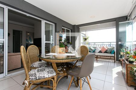 Varanda gourmet de apartamento para alugar com 3 quartos, 94m² em Chácara Santo Antônio (zona Leste), São Paulo