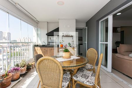Varanda gourmet de apartamento para alugar com 3 quartos, 94m² em Chácara Santo Antônio (zona Leste), São Paulo