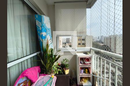 Varanda de apartamento à venda com 1 quarto, 63m² em Cambuci, São Paulo