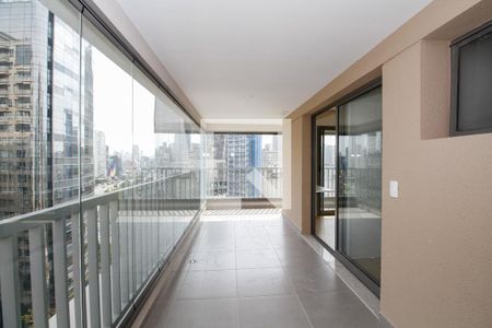 Varanda de kitnet/studio para alugar com 1 quarto, 44m² em Pinheiros, São Paulo