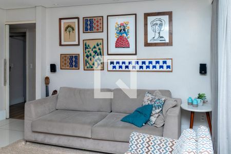 Sala de apartamento à venda com 2 quartos, 94m² em Vila Romana, São Paulo