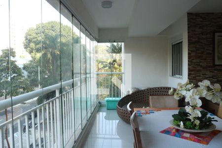 Varanda da Sala de apartamento para alugar com 4 quartos, 142m² em Vila Leopoldina, São Paulo