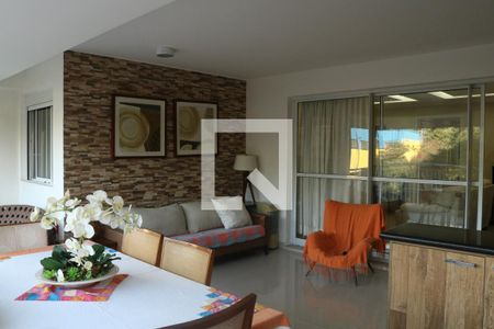 Varanda da Sala de apartamento para alugar com 4 quartos, 142m² em Vila Leopoldina, São Paulo