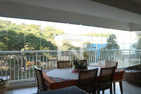 Varanda da Sala de apartamento para alugar com 4 quartos, 142m² em Vila Leopoldina, São Paulo