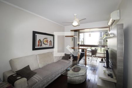Sala de apartamento à venda com 3 quartos, 87m² em Petrópolis, Porto Alegre