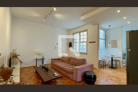 Sala de apartamento para alugar com 1 quarto, 88m² em Pinheiros, São Paulo