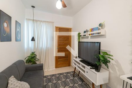 Sala e Cozinha de apartamento para alugar com 1 quarto, 32m² em Itaquera, São Paulo