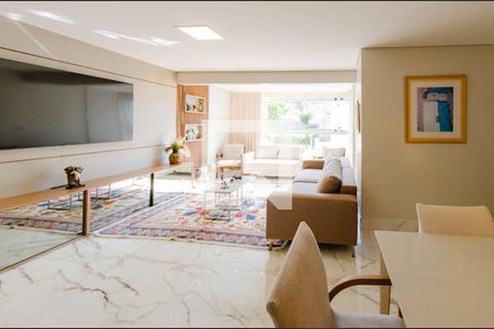 Sala de apartamento à venda com 3 quartos, 115m² em Buritis, Belo Horizonte