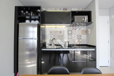 Sala/Cozinha de apartamento à venda com 1 quarto, 70m² em Vila Olímpia, São Paulo