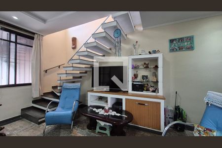 Sala de casa à venda com 3 quartos, 180m² em Jardim Jamaica, Santo André