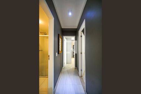 Corredor dos quartos de apartamento para alugar com 2 quartos, 63m² em Tatuapé, São Paulo