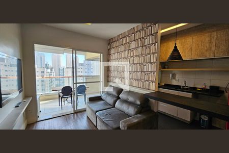 Sala de apartamento à venda com 1 quarto, 52m² em Vila Mariana, São Paulo